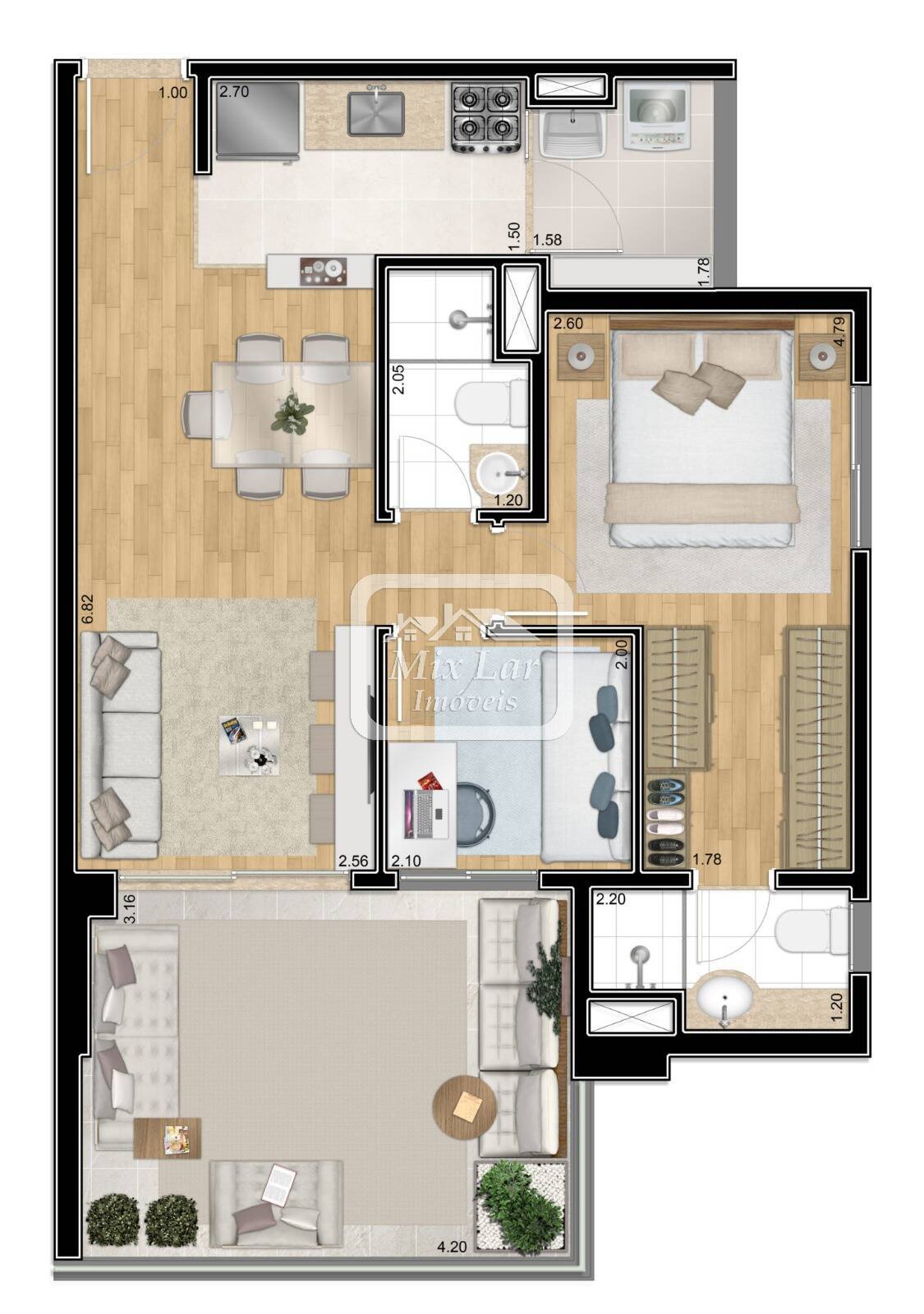 Apartamento à venda com 2 quartos, 65m² - Foto 39